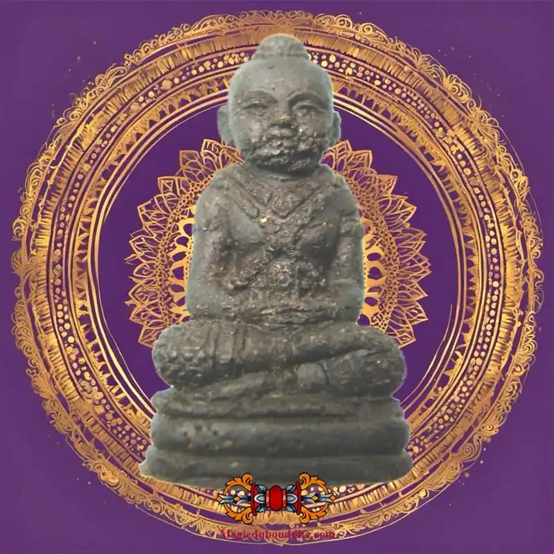Rare Khuman Thong Amulet - Most Venerable LP Phong Titajaro.