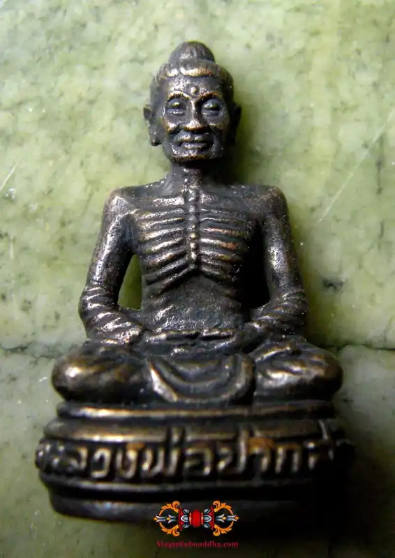 Rare amulet of the ascetic Buddha - Venerable LP Paksra.