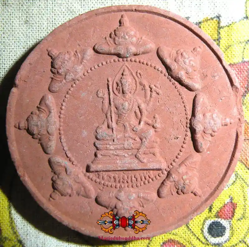 Large Phra Phrom (Brahma) amulet - Wat Khun Phrom.