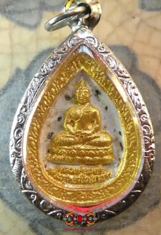 Beautiful amulet of Luang Phor Peth Buddha - Wat Phom Wichian Sotikharam.