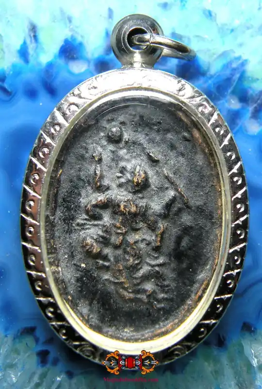 Ancient amulet of the monkey god Hanuman.