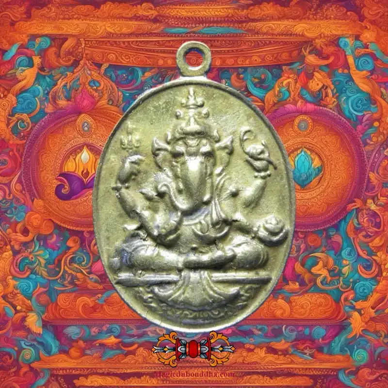 Medal of Phra Pikanet (Ganesh) - Very Venerable LP Kloy.