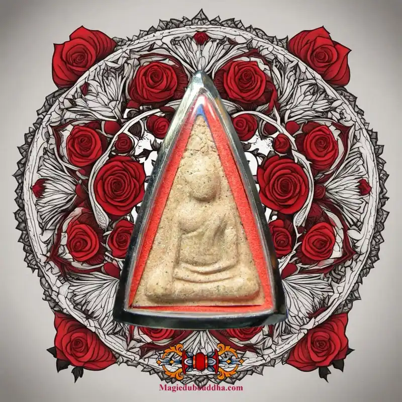Phra Nang Phaya Charm Buddha Amulet - Most Venerable LP Phromma.