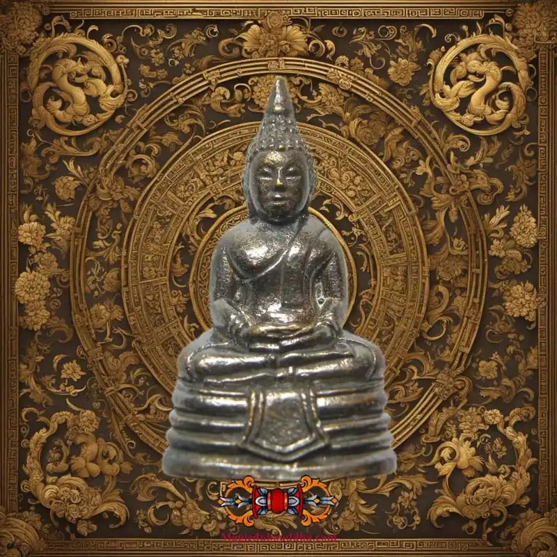 Alchemical Phra Kling Amulet of Buddha Luang Phor Sothorn - Wat Sothonwararam Worawihan.