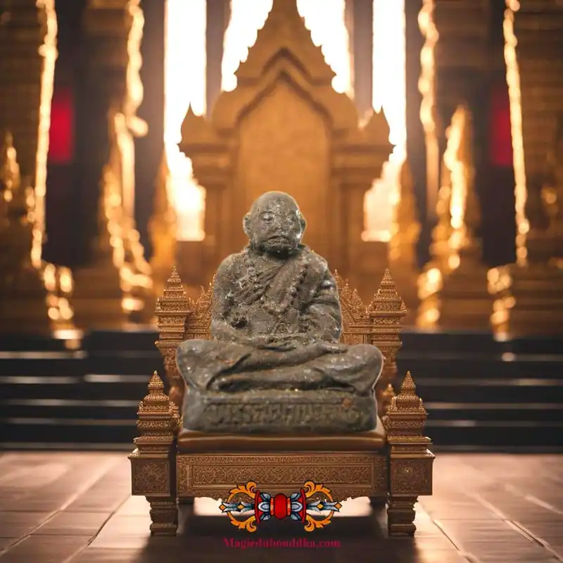 Large Roop Lor amulet of the Most Venerable LP Phromma Kémajaro.