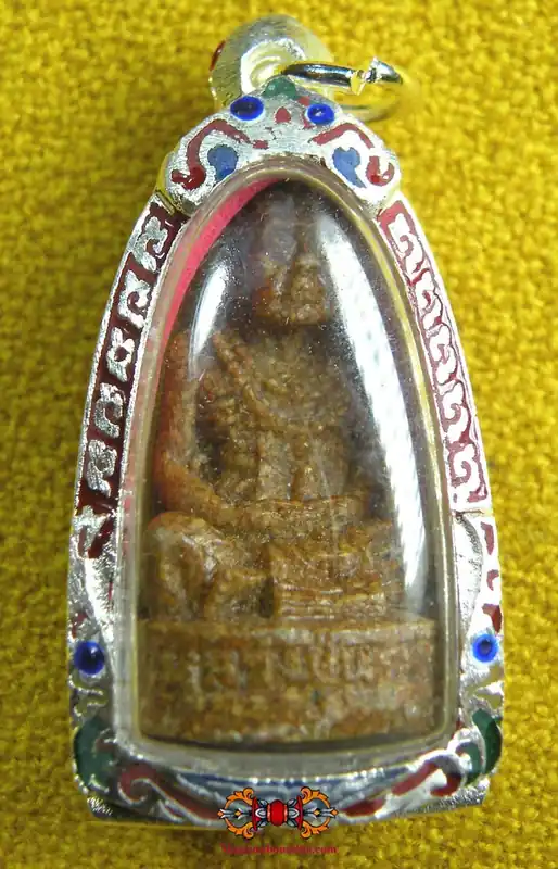 Roop Lor amulet made of ancient tiles of the Most Venerable LP Phromma.