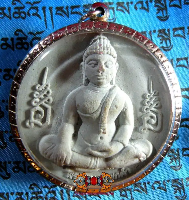 Large Luang Phor Sothorn and Ganesh amulet - Wat Kharuhabodi