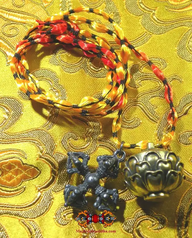 Pill Talisman of Guru Orgyen Menla and Vajrakilaya - Venerable Khamtrul Rinpoche.