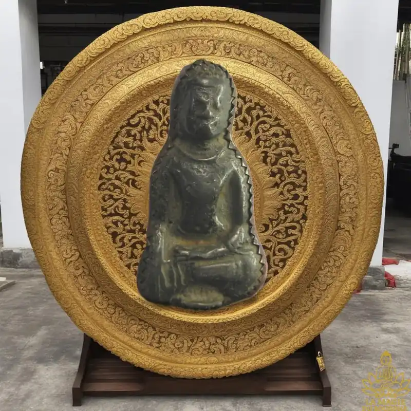 Ancient Phra Huyan amulet – Wat Phra Si Rattana Mahathat (Lopburi)