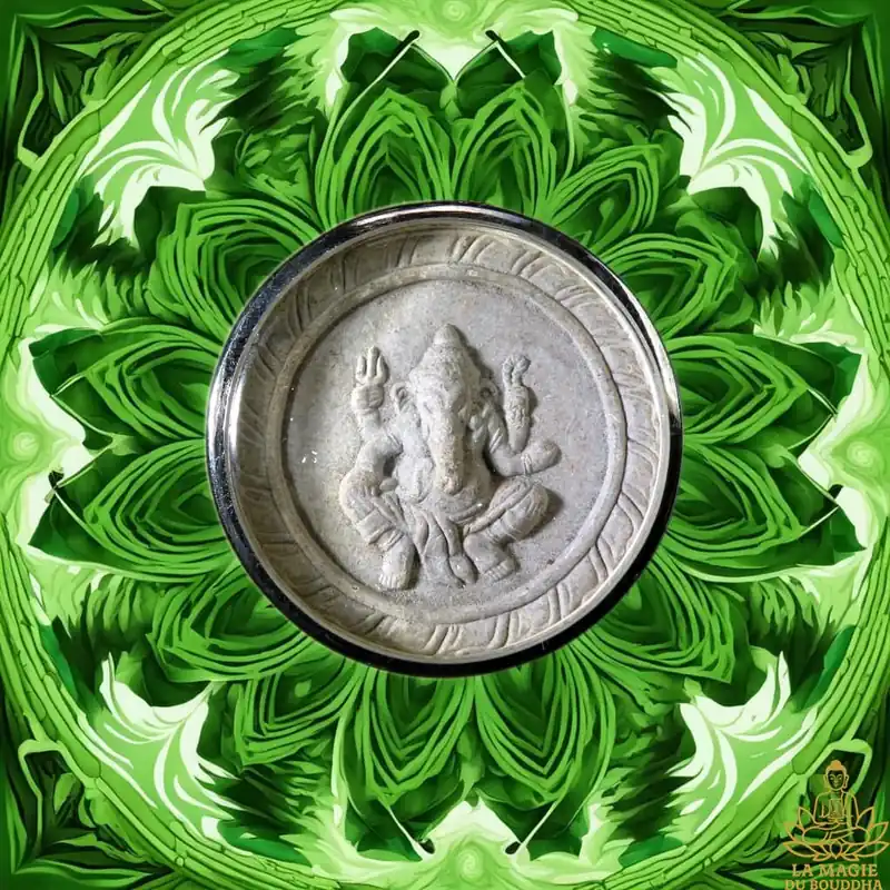 Large Phra Pikanet (Ganesh) amulet - Wat Pradu Chimplee.