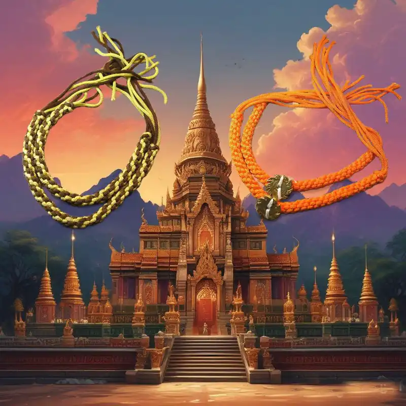 Traditional Prad Jiab Sacred Bracelet – Protection of Muay Thai Warriors