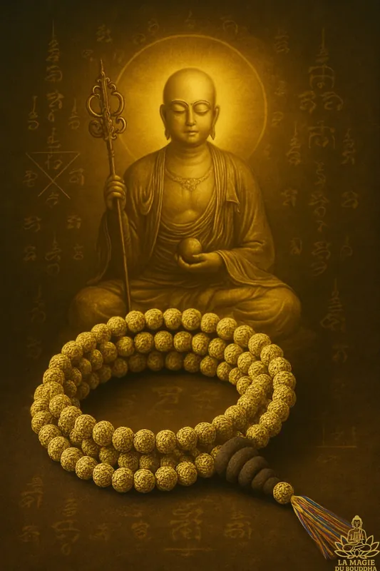 Precious cintamani rosary of the Most Venerable Luang Phor Djua.