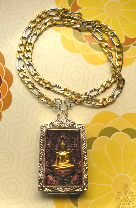 Precious alchemical amulets of the Buddha Phra Somdej - Wat Chaiyo.