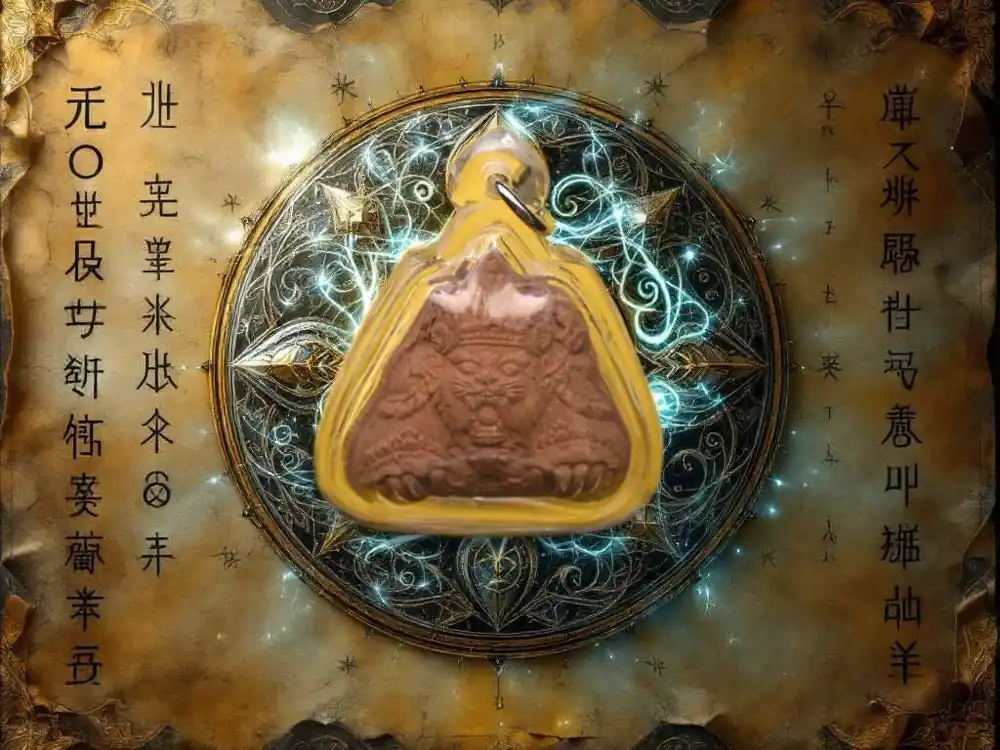 Protective Tiger Amulet – Luang Phor Somchai (Wat Paliwat, 2009)