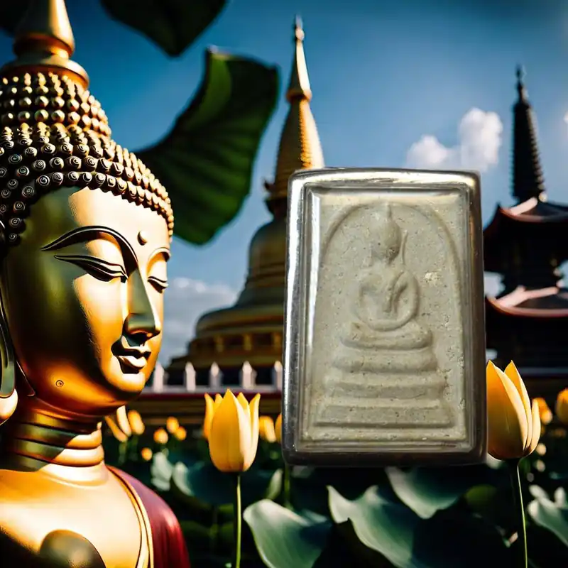 Amulet Phra Somdej Roon Sai Sanya (Nakhon Si Thammarat)