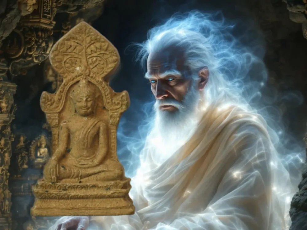 Precious amulet of Buddha Sakyamouni – Roon Phratat Phanom Borom Chedi (Luang Phor Kamphan, 1994)