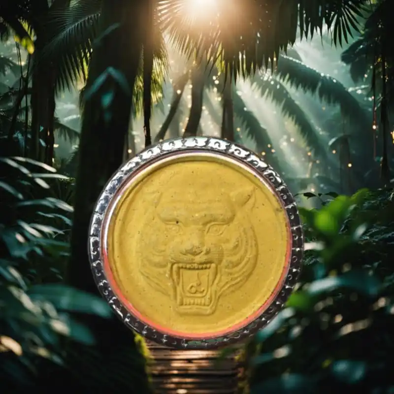 Luang Phor Thuat Yeb Talé Adaman amulet (Phra Ajarn Jamnian, Wat Tham Sua, Krabi)