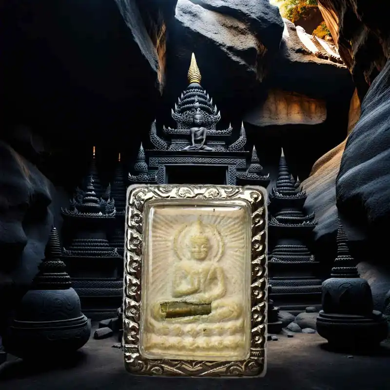 Phra Somdej Parisutho amulet blessed in 1990 by Luang Phor Koon – Wat Banrai