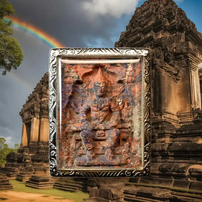 Phra Phong Somdej Phra Naresuan Amulet – Venerable Phra Ruesi Pu Kaew Pathom Muni