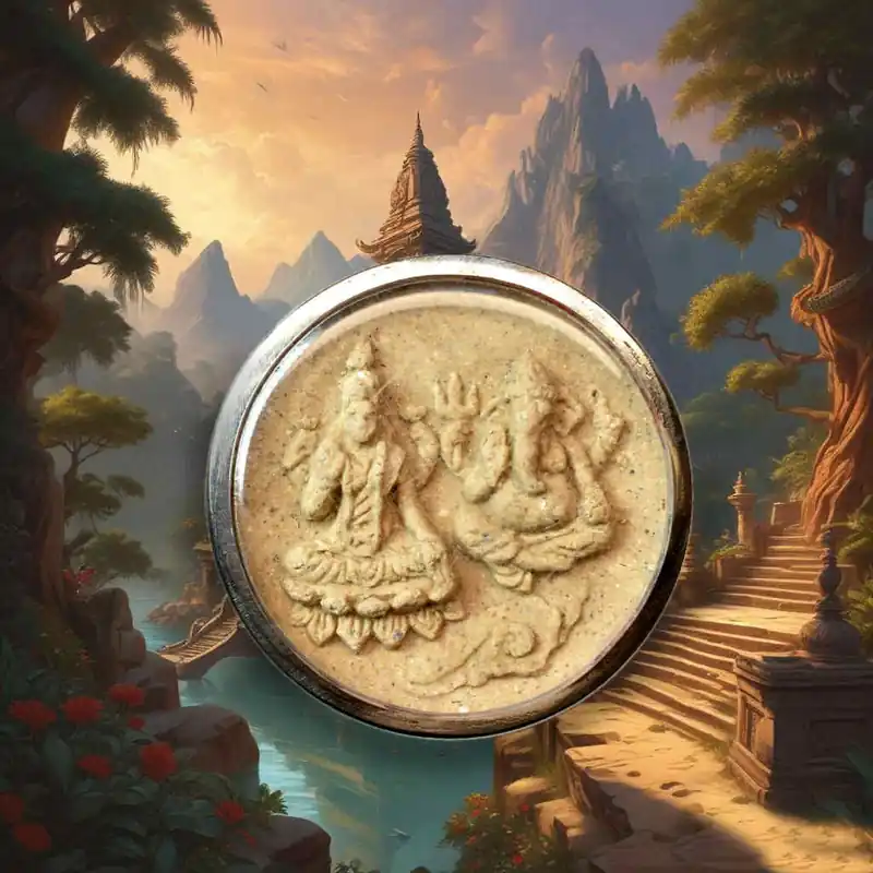 Sacred Shiva and Ganesh Amulet (Special Edition 2017, Bangkok – 100 Masters)