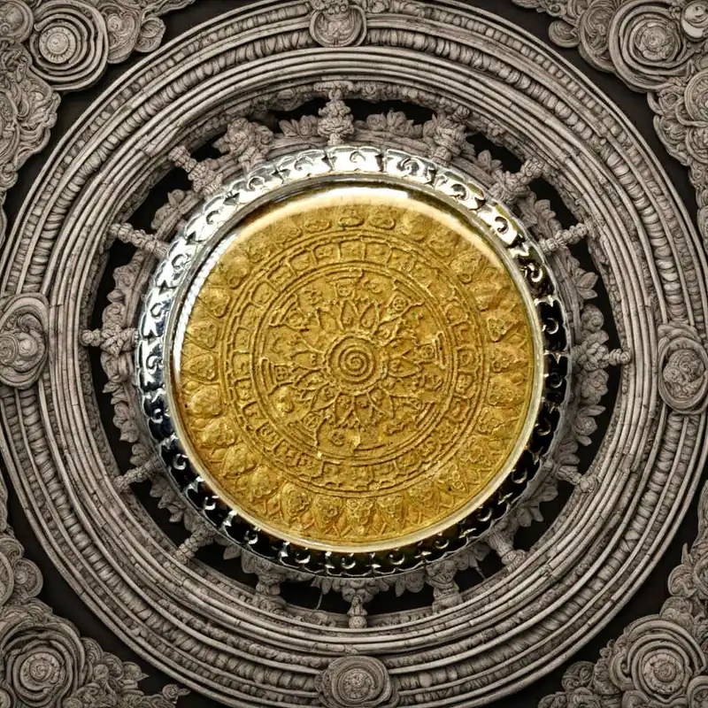 Dharmachakra Eye Amulet – Esoteric Limited Edition (lotus, chakra, awakening)