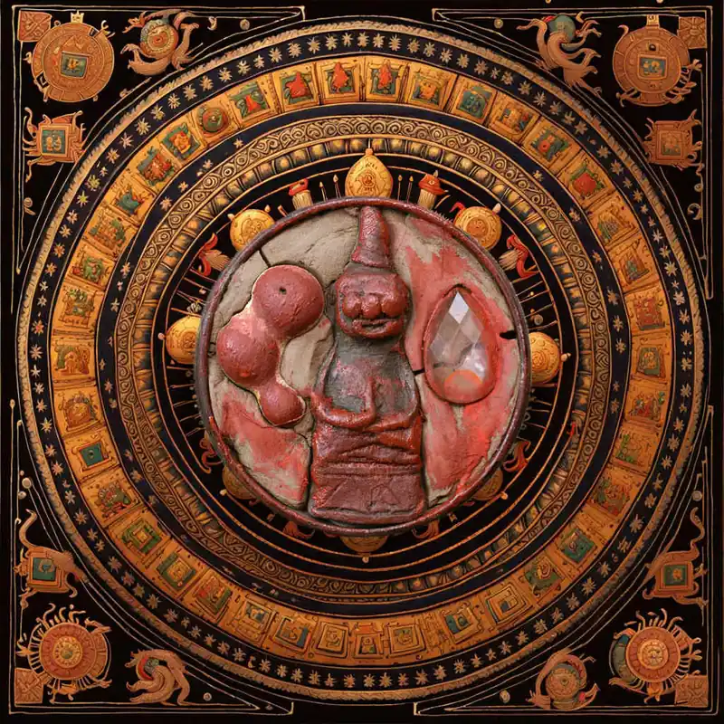 🛕 Ancient Phra Ngang hidden in a medicinal balm box (occult reliquary)