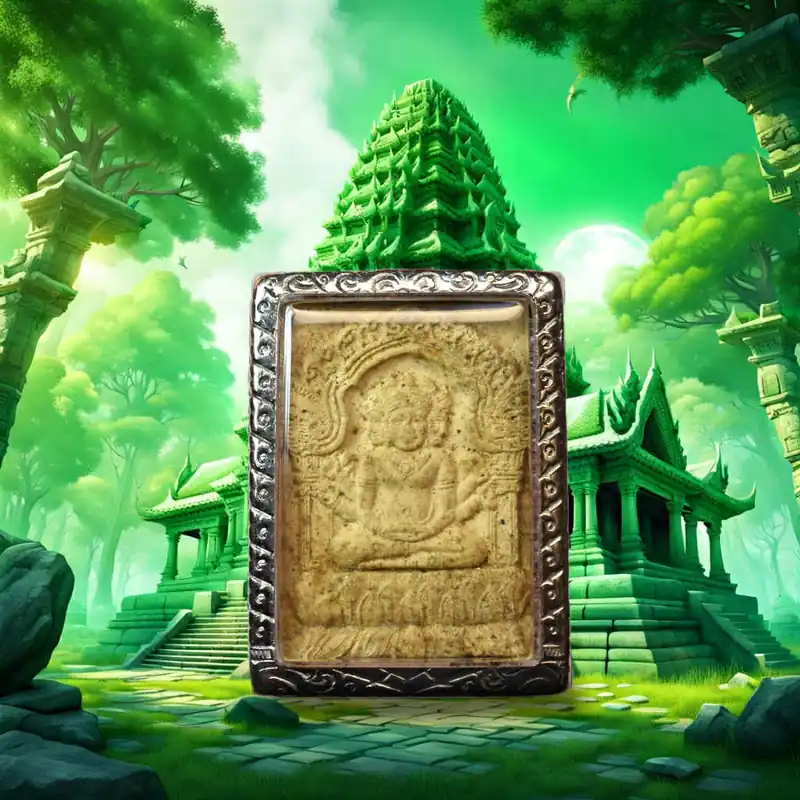Phra Phrom amulet of Venerable Luang Phor Rueang – Wat Khao Sam Yot (Lopburi)