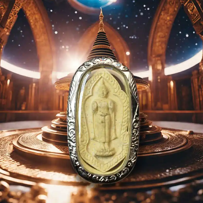 Standing Buddha Amulet Luang Phor Phra Kan – Consecrated in 1984 (Wat Klang Bangsue)