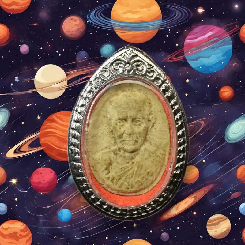 Roop Lor portrait amulet by Luang Phor Khao Analayo – Limited series from 1980 (Wat Laksi)