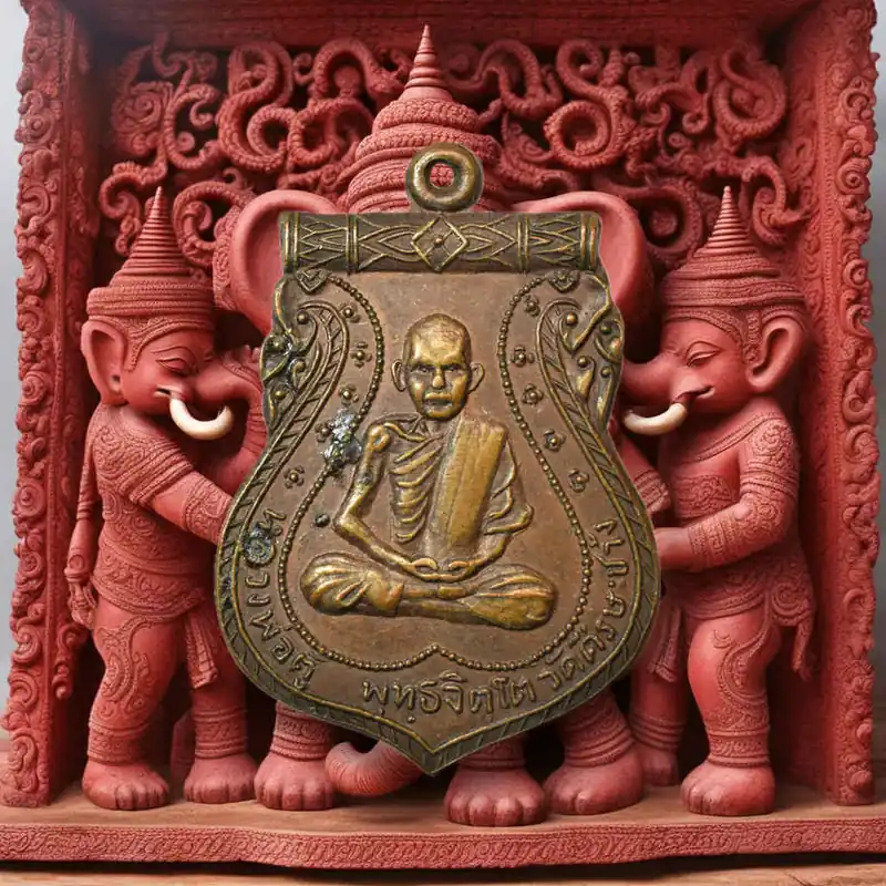 Ancient Luang Phor Tuh Putakito Medal – Limited Series from 1979 (Wat Sissa Chang, Nakhon Ratchasima)