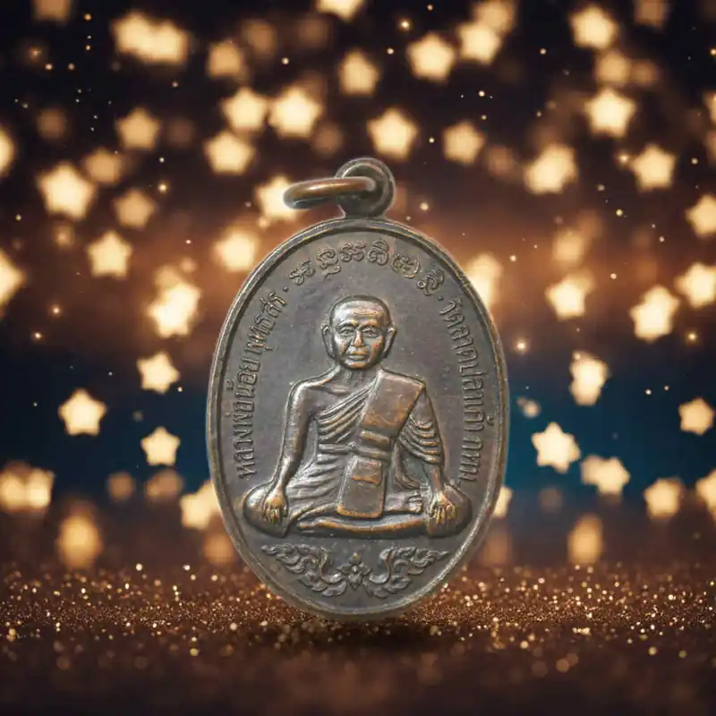 🪙 Ancient medal of Luang Phor Noi Phutthasong (1986) – Wat Lat Phrao, Bangkok
