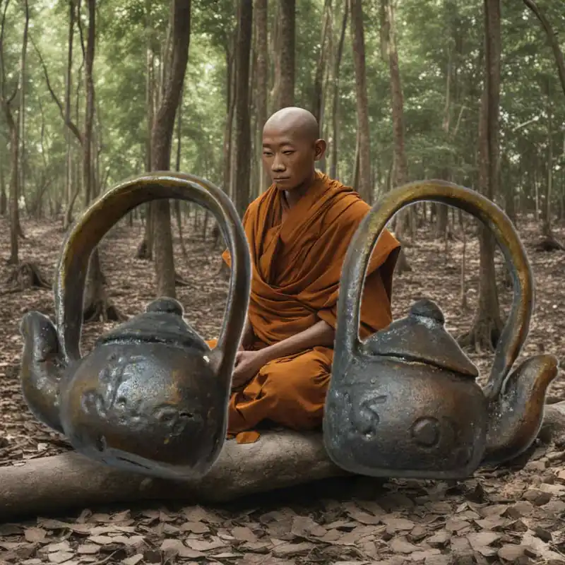 Phra Kling Ka Nam Cha amulet – Phra Siwali monk’s teapot – Luang Phor Moon Tithasilo – Wat Banjan (Sri Saket)