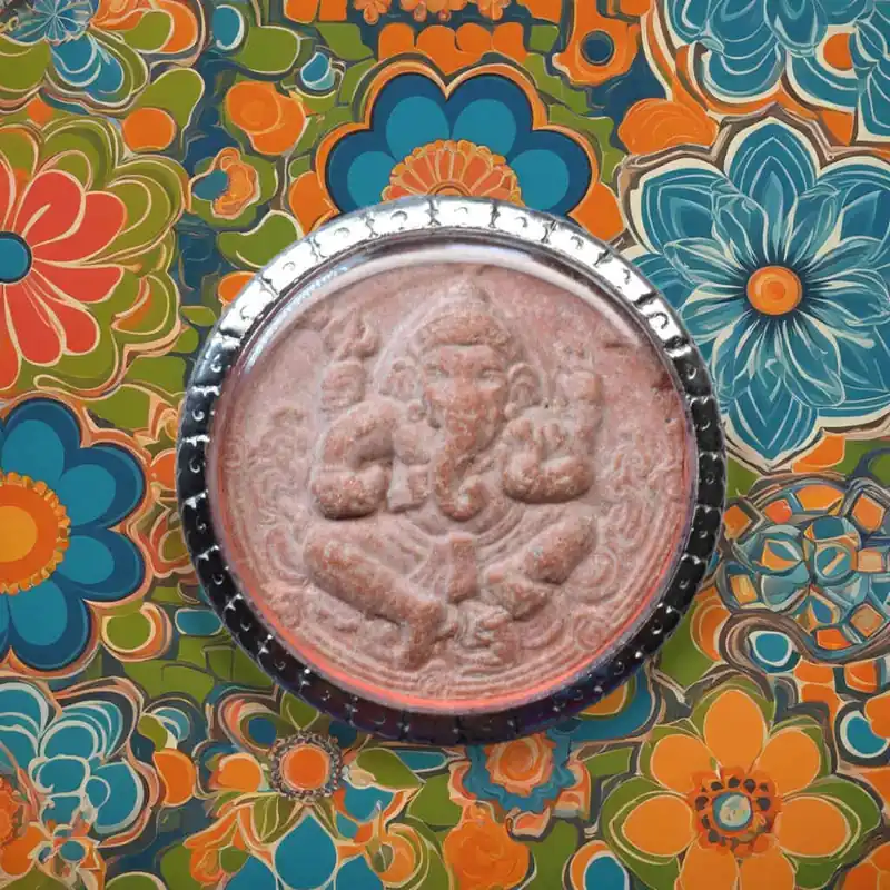Large Phra Pikanet and Buddha amulet Luang Phor To – Wat Phanan Choeng (2008)