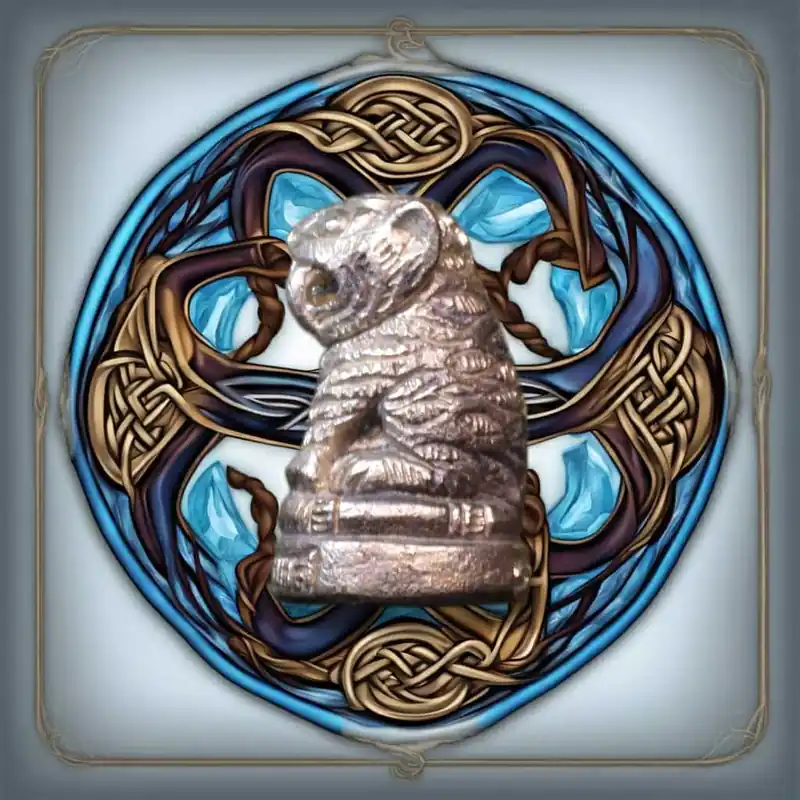 Tiger Amulet Seuar Maha Amnat – Wat Lahanrai – 50th anniversary reissue of the Luang Phor Tim series