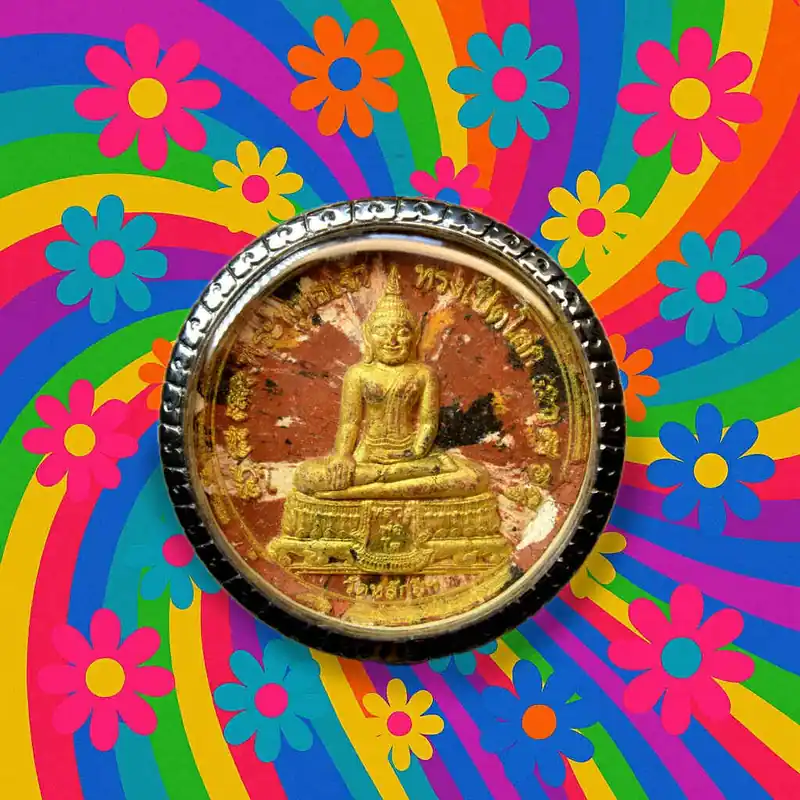 Large amulet of Buddha Luang Phor Sothorn – Wat Laksi – Jatukham Rammathep Ceremony 2008
