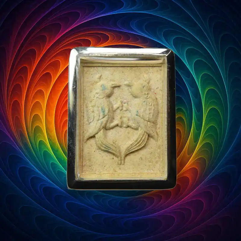 Salika Kru amulet from Wat Kok (Chonburi)