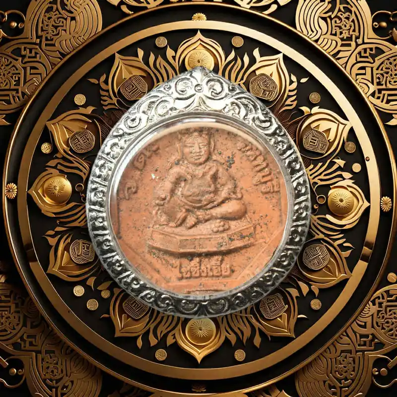 Amulet of Kubera (Chokchai) – Triple Astrological Harmony (Snake, Rooster, Ox) – Thailand