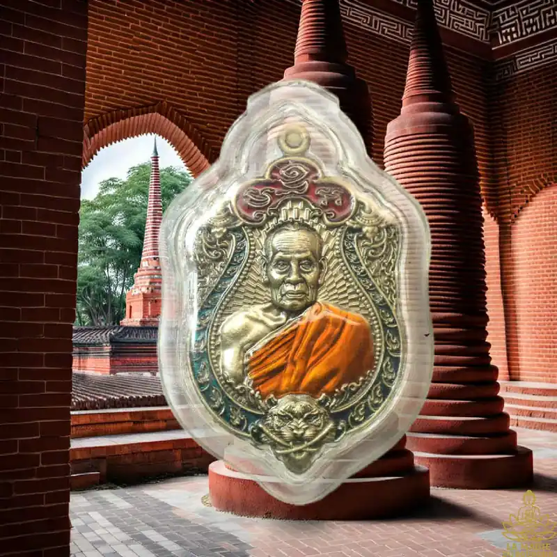 Commemorative medal of the Most Venerable Luang Phor Path Punyakhammo (Wat Huay Duan – Nakhon Sawan)