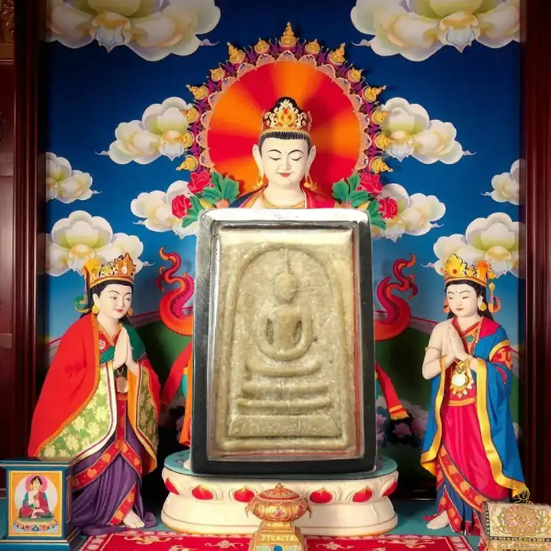 Phra Somdej Amulet – Very Venerable Luang Phor Pae – Wat Pikulthong (1992)