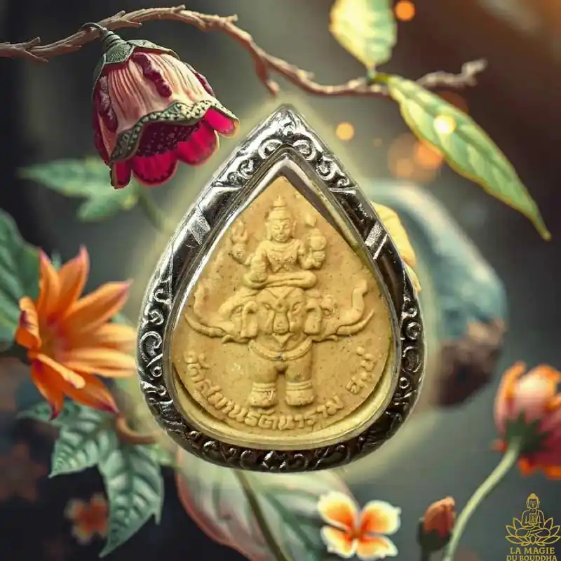 🕉 Amulette Phra Pikanet Pang Noon – Wat Saman Ratanaram (Chachoengsao)