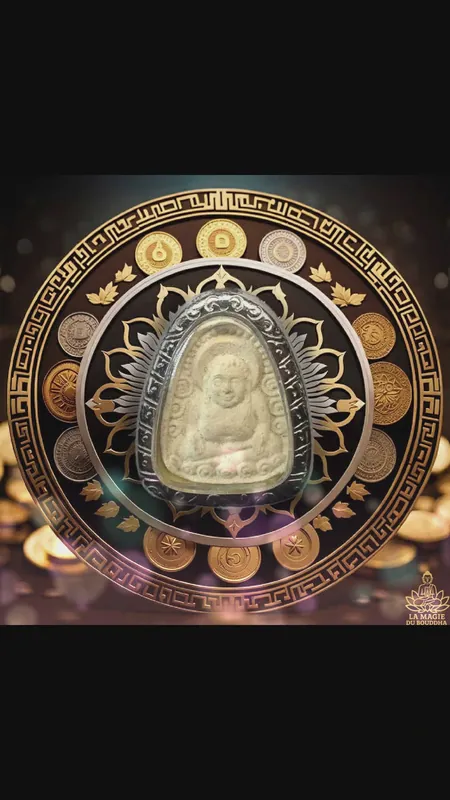 Phra Sanghajai – blessed during the ceremony of the Goddess Mae Naphachok (1981)