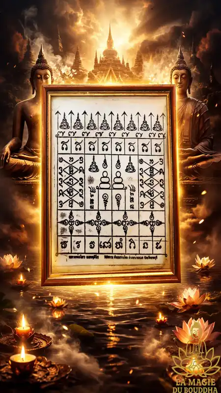 👁️‍🗨️ Sacred Pa Yant of Luang Phor Sawai of Wat Khok Ngam