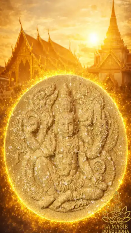 📿 Rare Jatukham Rammathep Thao Suranaree and Nagas amulet - Most Venerable Luang Phor Koon Parissutho