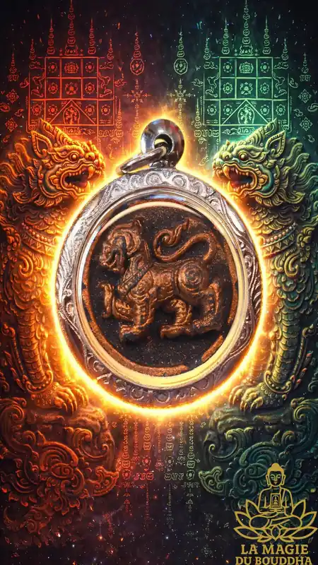 Consecrated Amulet by Singharaj of Wat Nong Wan Lueang