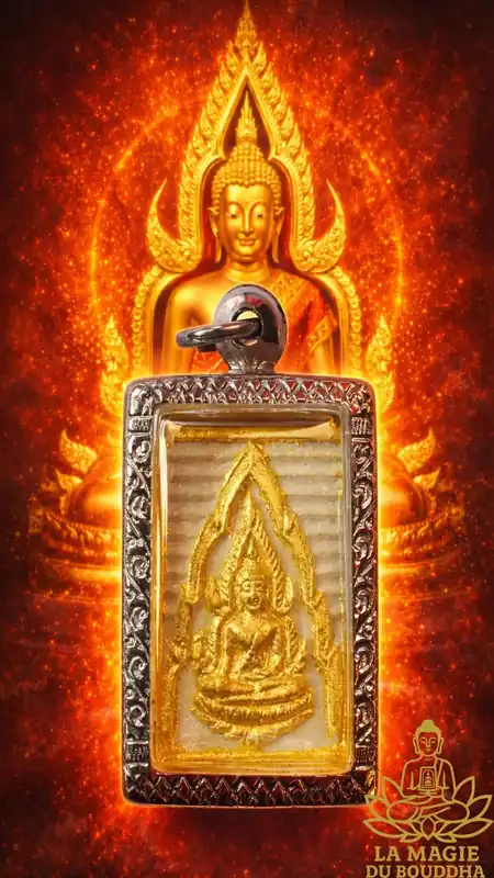 Phra Phuttha Chinnarat Amulet (1993 edition) - Wat Phra Sri Rattana Mahathat
