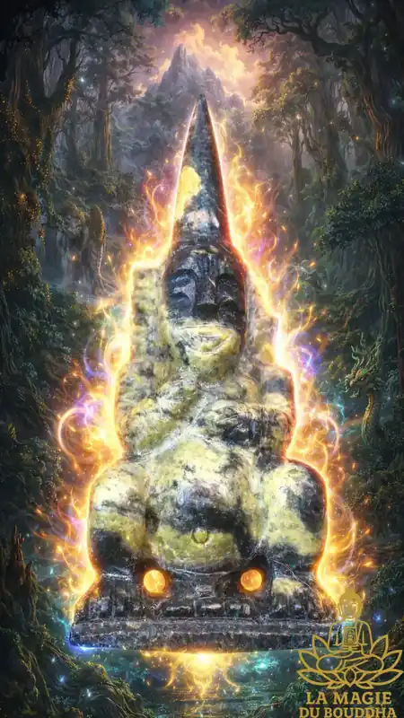 Serpentine amulet of a mythical creature from the Himapan forest