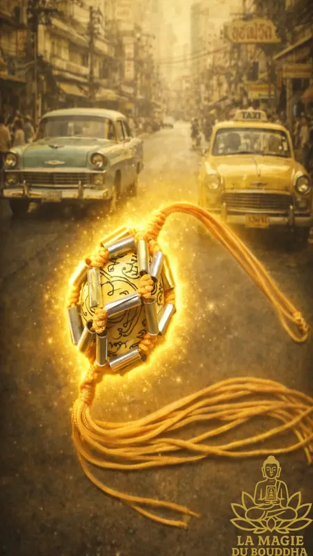 Protective Talisman against car accidents - Venerable Kruba Païtoon of Wat Non Kamen