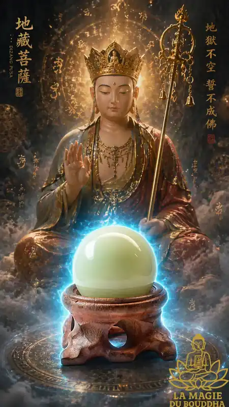 Chinese Fluorescent Blue Ye Ming Zhu Sacred Stone Sphere