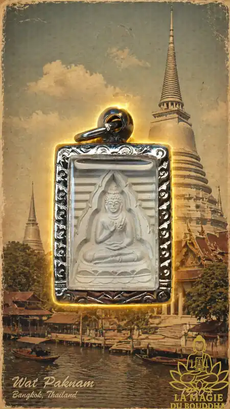 Phra Somdej Wat Paknam Amulet, 7th Edition, Run Banchu Nai Chedi (1992)