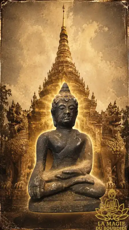Rare Ancient Alchemic Buddha Statue - Most Venerable Luang Phor Uttama